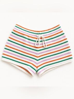 Zara Multicolor Knit Shorts
